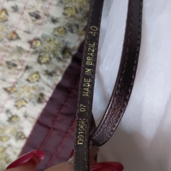 GEOX*Respira delicate rhinestone detail strappy wedge sandal size 40 side buckle - Picture 10 of 14